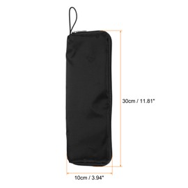 HARFINGTON Wet Umbrellas Bag 11"x5" Superfine Fiber Reversible Umbrellas Sleeve Cover Portable Waterproof Case for Storage Carry Travel Home Outdoor, Grey