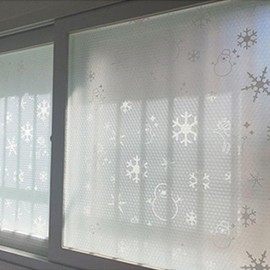 Snowman Window Insulation Bubble Wrap (100cm x 5m) Insulation Bubble Wrap