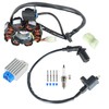 Silscvtt Ignition Coil Spark Plug Regulator Stator Replacement for Polaris