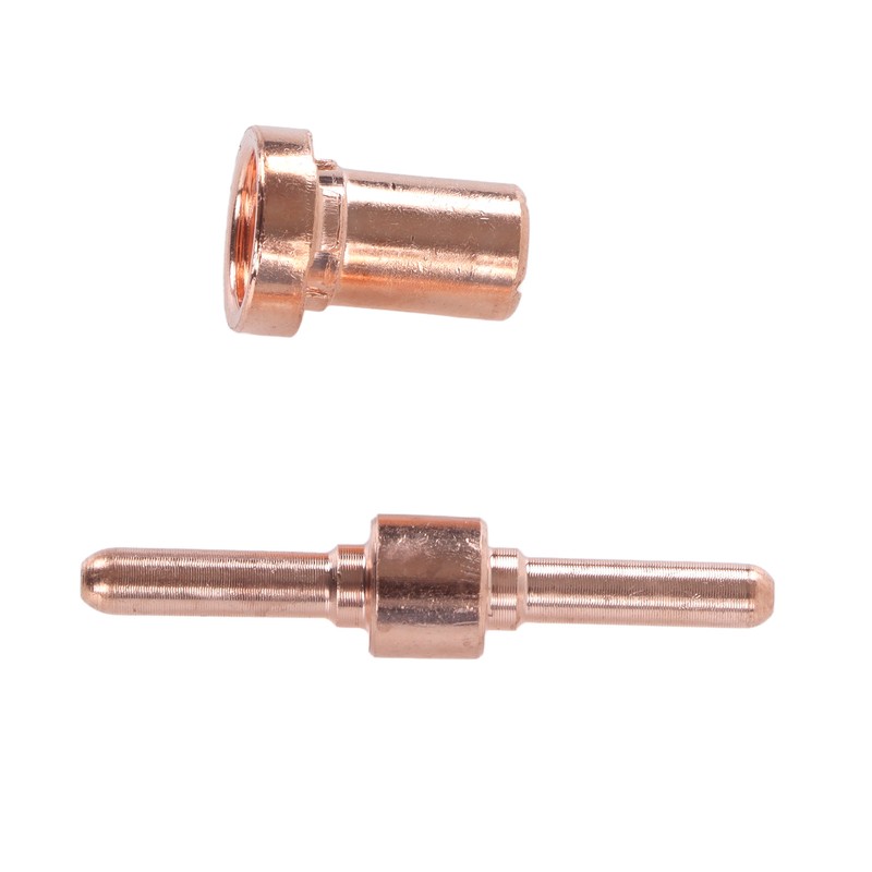 Long Electrode Nozzle Set Copper Plasma Cutting Torch Consumables for