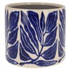 Shudehill Giftware Tropic Petal Leaf Floral Garden Design Planter Pot