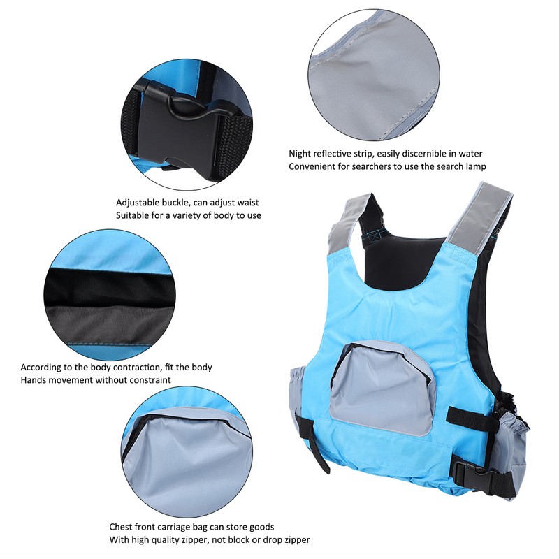 EPE Blue Adults Large Pocket Life Jacket Swim Trainer Vest
