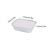 Disposable Tin Foil Box with Lid Outdoor Barbecue Baking Oven