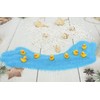 Yuronam 70 Pcs Tiny Ducks Mini Resin Ducks Miniature Ornaments