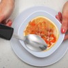 Healifty 6Pcs Elderly Adaptive Utensils Set Stainless Steel Anti-Shake Tableware