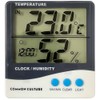 Common Culture Large Display Thermometer & Hygrometer with Inside &