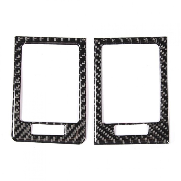 For W204 Carbon - 2 Pieces Control Panel Vent Trim