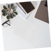 Angoily A5 Planner Cover Binder Acrylic Protector 6 Hole Binder