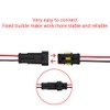 Etopars 5 X 2 Pin Way Car Auto Waterproof Electrical