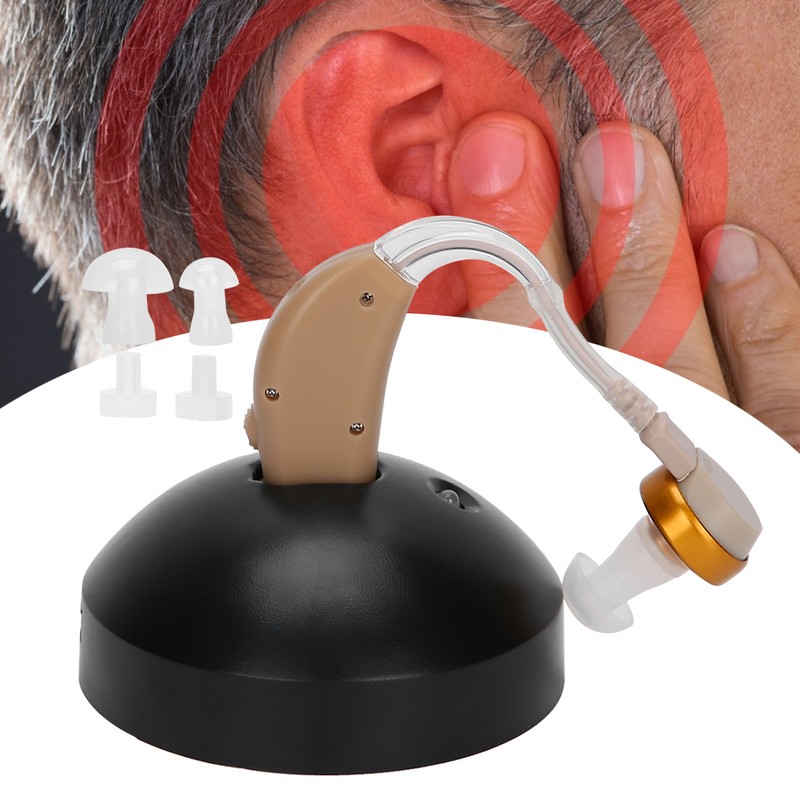 Hearing Amplifier Rechargeable Wireless Volume Control Hearing Aid for Children