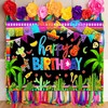 Sensfun Fiesta Theme Happy Birthday Backdrop Mexico Flag Cactus Birthday