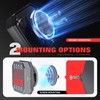 OUTPHORCE Magnetic Wireless Trailer Lights, 2.4GHz Rechargeable LED Trailer Lights