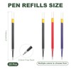 M&G Gel Pen Refills 0.5mm Needle Fine Point, 20 Pack
