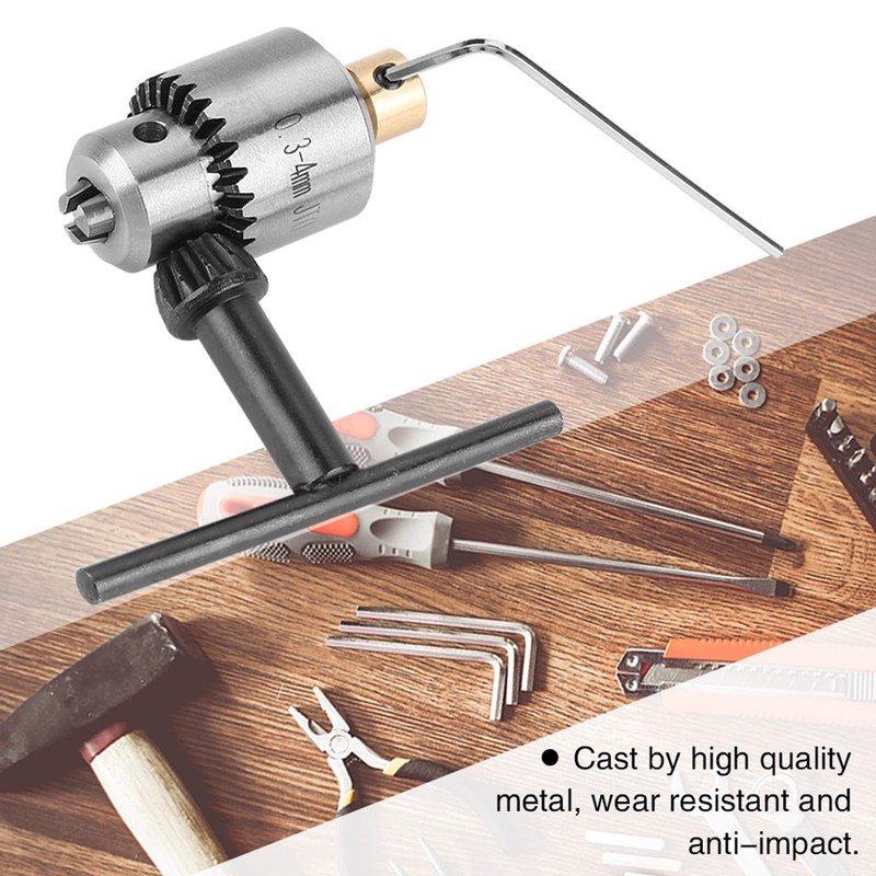 Miniature Wrench Claw Drill Chuck Taper Set Micro Motor Clamp