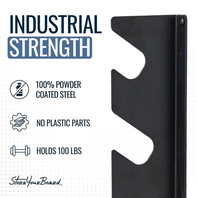 StoreYourBoard Shed Tool Organizer Wall Mount, Garage Organization, Garden Tool