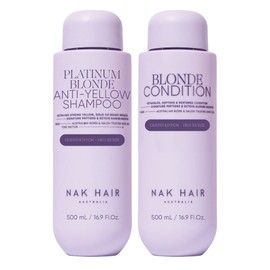 NAK Hair Limited Edition Platinum Blonde Duo 500ml