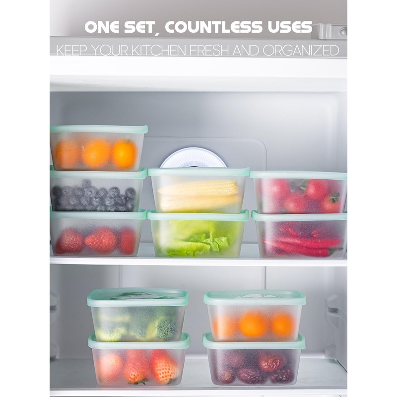 LivLab Mker 20 PCS Food Storage Containers with Lids -