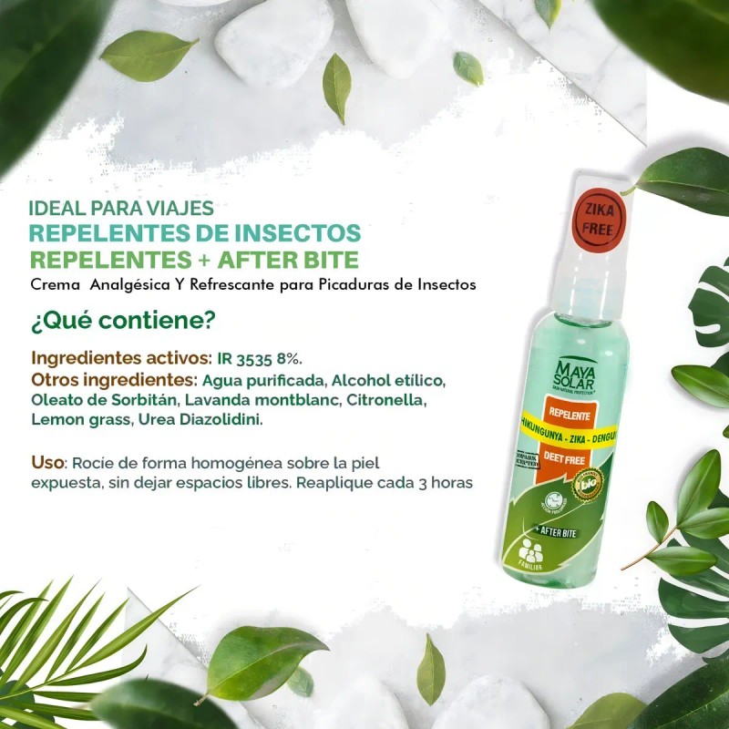 Bloqueador Solar Biodegradable Fps 120 Repelente