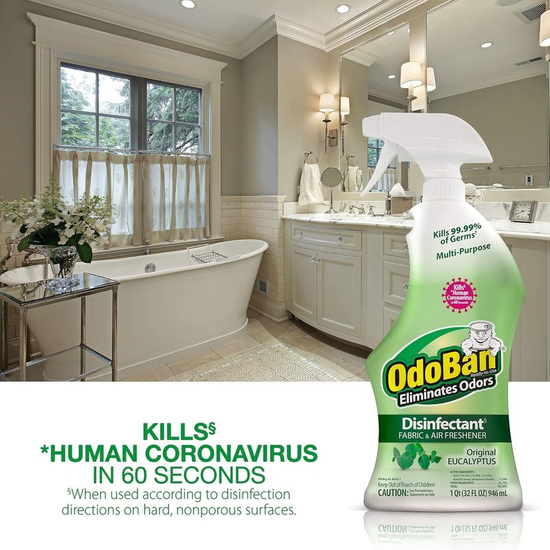 OdoBan Disinfectant Concentrate and Odor Eliminator 1 Gallon + 32