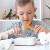 TOYANDONA Dino Dig Kit, 18pcs Dinosaur Dig Kit Tools Dino