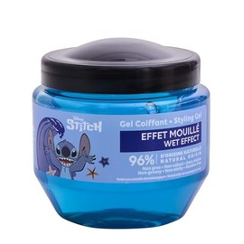 Corine de Farme, Stitch Wet Effect Hairdressing Gel 250ml - Shine and Long Hold for Kids Hair - Texture Non-Greasy, Non-Sticky, No Residue - Ideal for All Hair Types
