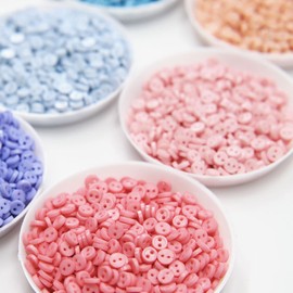 4mm / 0.16'' Tiny Round Buttons, Mini Doll Buttons, in 15 Colors, Micro Mini Buttons, Perfect for Doll Clothes (10PCS)