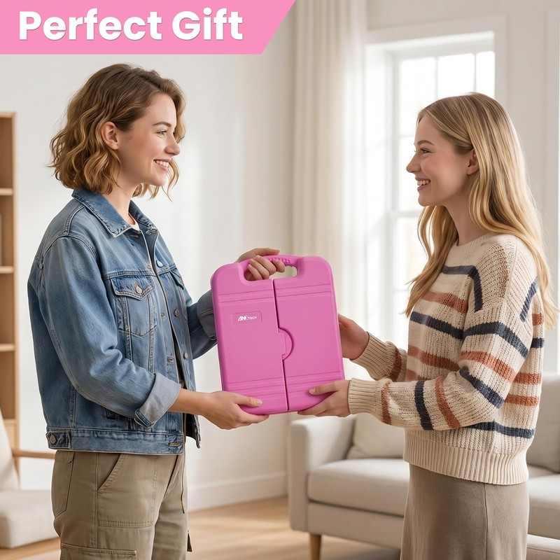 Pink Tool Set for Women, 136-Piece Household Small Tool Set,