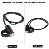 Keenso Motorcycle Handlebar Switch, 7/8 Inch 22 mm Waterproof Aluminium