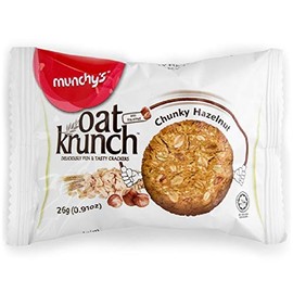 Munchy's Oat Krunch Crackers (Chunky Hazelnut, 15 Convi-Packs) (26g Per Convi-Packs)