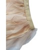 SUZALA Women's Tulle Skirt Elastic High Waist Pleated A-line Midi