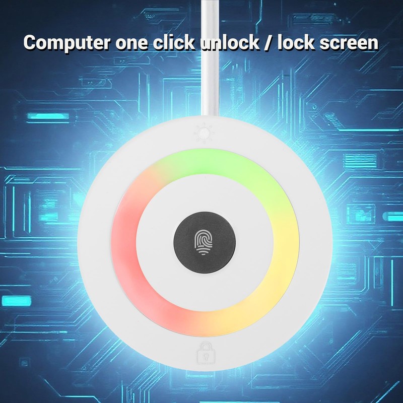 VBESTLIFE USB Fingerprint Scanner for Wins 10/11, Wins Hello Support,