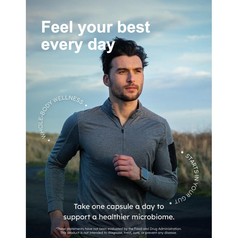 GutRx Daily Probiotics for Women & Men with Bifidobacterium Longum