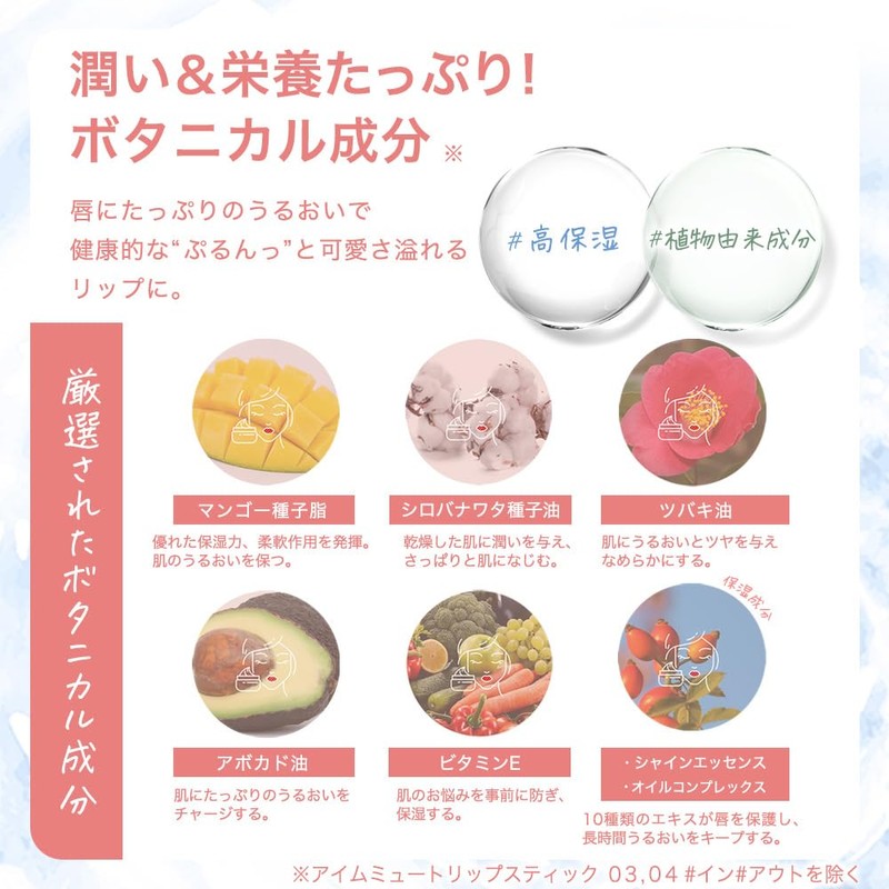 【BLESSED MOON Japan Official】I'm Mute Lipstick (04in) Blessed Moon Matte