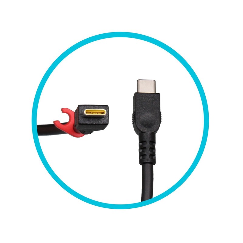 Lenovo 5A10W86296 Original USB-C Power Supply 135.0 Watt Rounded Design