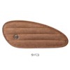 Trip Machines TANK PADS MINI LEATHER CLASSIC STRIPES Motorcycle Tank