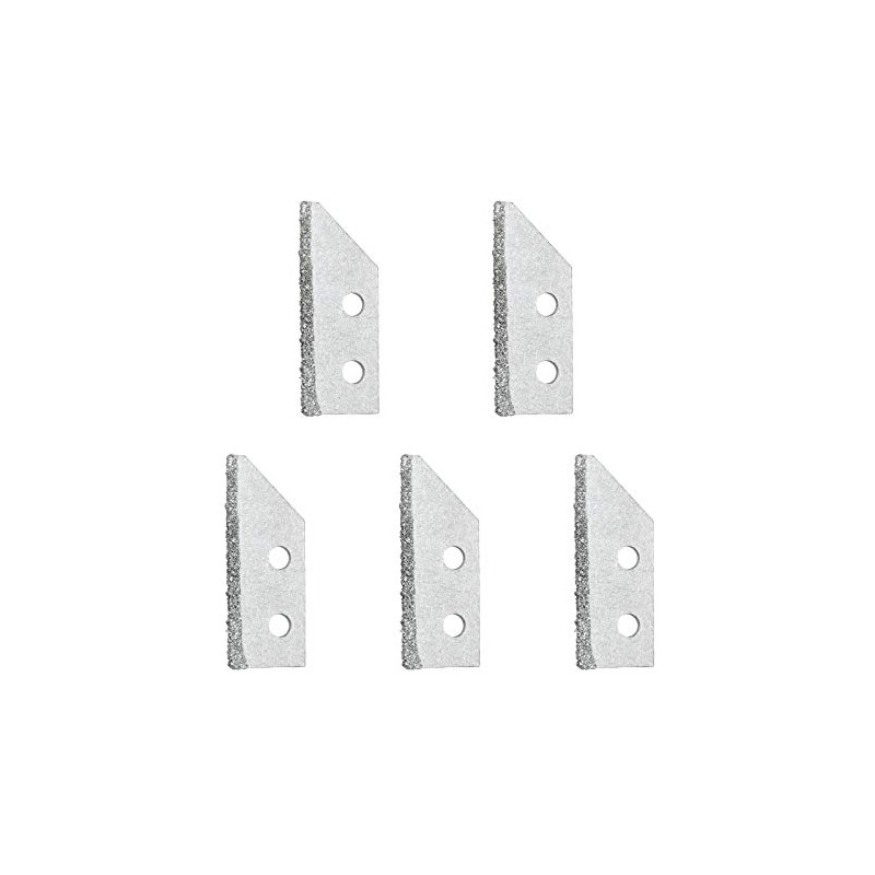 Coitak 5 Pieces Replacement Blades for Tile Grout Saw Angled