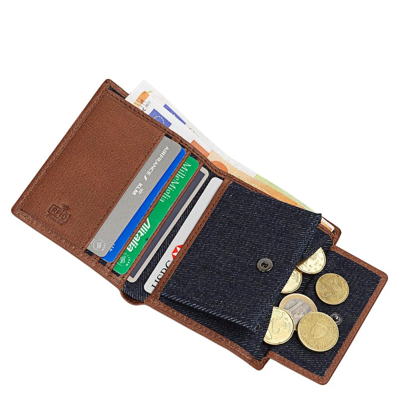 Lois - Men's Leather Wallet - Men's Leather Wallets with