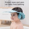 Baby Shower Cap Kids Shampoo Shield Bath Visor Hat Adjustable