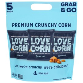 LOVE CORN Sea Salt Corn Snacks, 3.5 OZ
