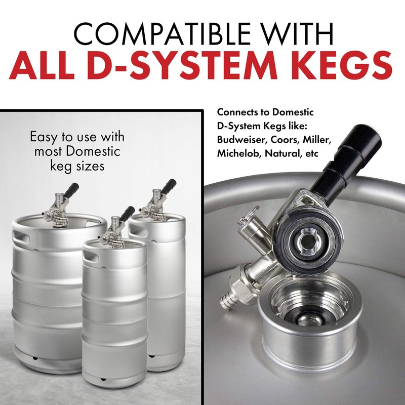 Keg Coupler D System