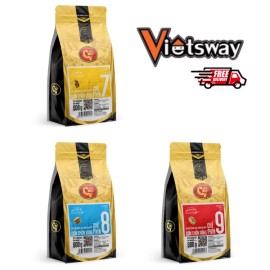 HUCAFOOD Vietnamese Ground Beans Weasel Filter Coffee 3 Intensity Levels 500G - Number 9