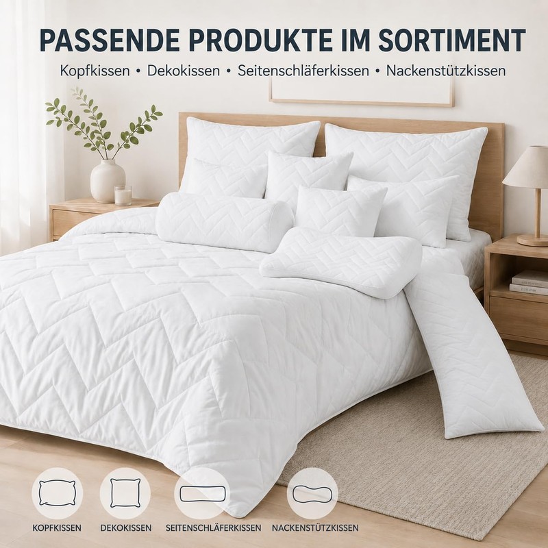 sei Design Microfibre Summer Duvet 135 x 200 cm Duvet