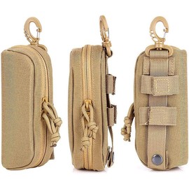 Glasses Case Shockproof Protection Box Portable Outdoor Sunglasses Case - Color: tan