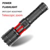 XHP70 Strong Brightness Flashlight with Output USB Charging Tactics Zoom