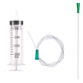 200 ml Syringe with 100 cm and 30 cm hose (2 PCS)…