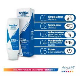 Declat.9 Lab Artriflex Crema Para Dolor De Articulaciones Y Huesos