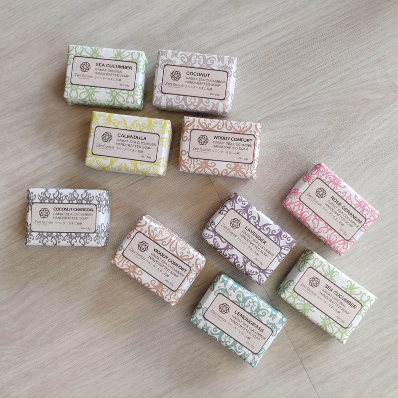ZenSuous mini GAMAT soap [sea cucumber] Handmade soap +-45gram
