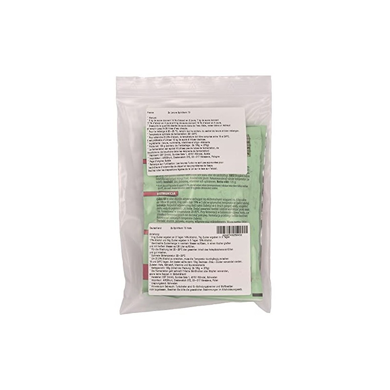 Coobra Extreme Turbo Yeast up to 21.5% Alcohol (1)