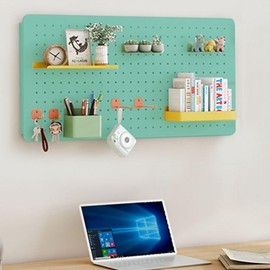 Perforated steel plate pegboard mint (large) BD803 037