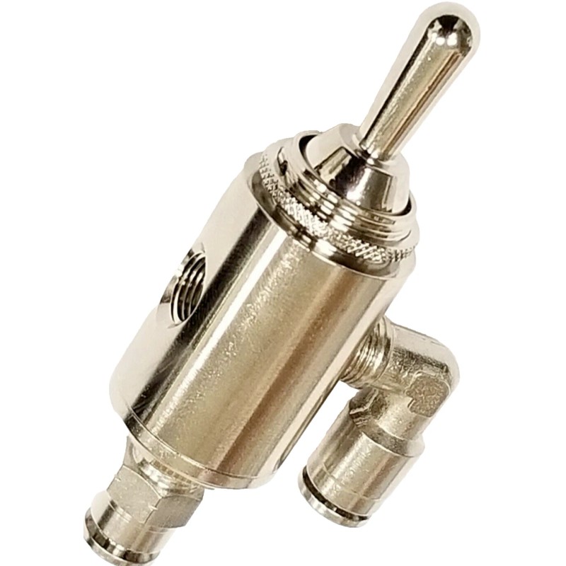 airmaxxx Manual Air Ride Valve 3 Position Toggle Switch 1/4"